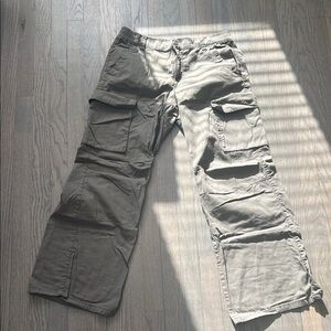 Divided Women’s Cargo Pants - Olive Green